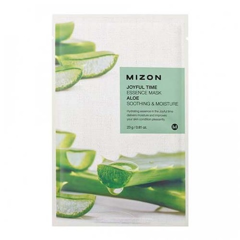 Mizon Joyful Time Essence Mask Aloe - Тканевая маска для лица с алоэ