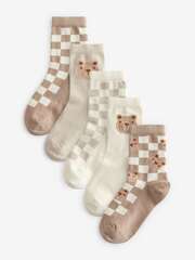 Носки для мальчика Next B88-111, 5 шт., Бежевый