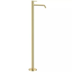 AQUAme Siena AQM6211BG Смеситель для напольной раковины (монт. часть в комплекте), золото шлифованное фото