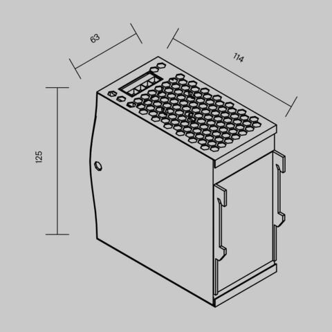 Блок питания Maytoni PSL015 48В 240Вт IP20 831001