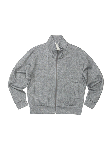 Толстовка на молнии с воротником-стойкой 