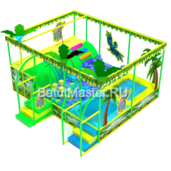 Батутная арена "Джунгли" 6x4,7x3,2 м