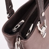 Сумка Саломея 347 македония какао + шоколад