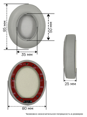 Амбушюры для наушников Beats Studio 2, Studio 3, Wireless, B0500, B0501 by Dr. Dre