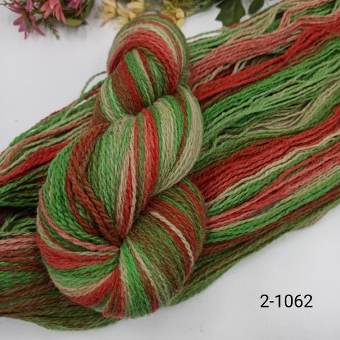 Дундага 6/2 шерсть секционного окрашивания 02-1062