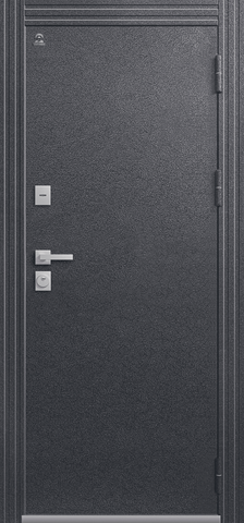 Термодверь входная Центурион Т-2 (2026), 2 замка, 2 мм металл, (антрацит муар+белый кашемир) #2