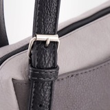 Сумка Саломея 364 мульти итальянский серо-черный