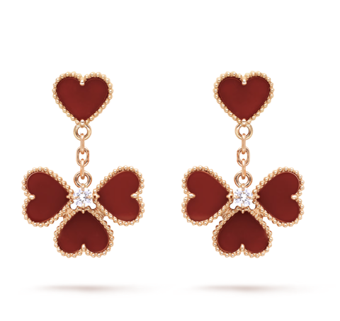 Серьги VAN CLEEF & ARPELS Sweet Hearts