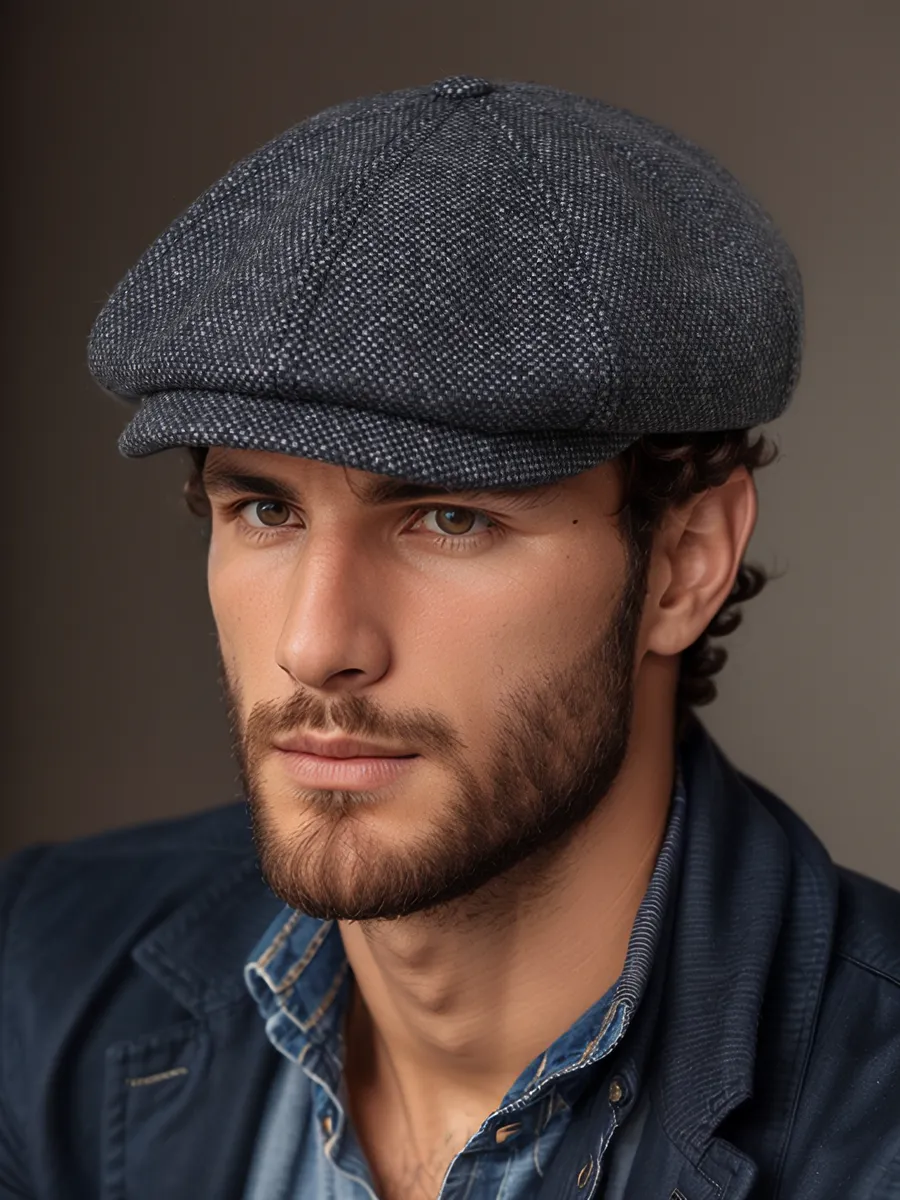 Кепка восьмиклинка утепленная