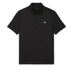 Теннисное поло Lacoste Ultra Dry Stretch Golf - black