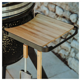 Гриль керамический Monolith Grill TWO.55 (Classic), черный на колесиках с боковыми столиками
