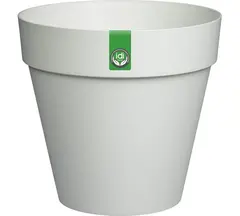 Горшок для цветов Idiland Tarragon D250 мм, 14 л со вставкой (светло-серый)