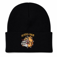 Шапка-Бини с подворотом House of Pain "Mad Dog" (black)