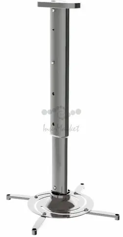 Кронштейн для проектора Cactus CS-VM-PR05L-AL серебристый макс.10кг потолочный поворот и наклон