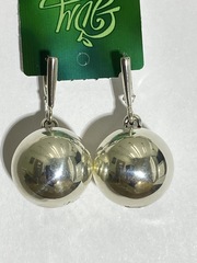 Гига (серьги из серебра)