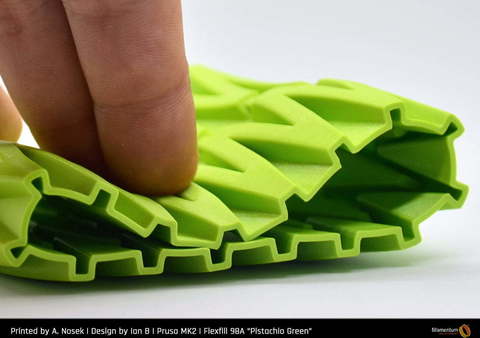 Пластик для 3D-принтера Fillamentum Flexfill TPU 98A Pistachio Green