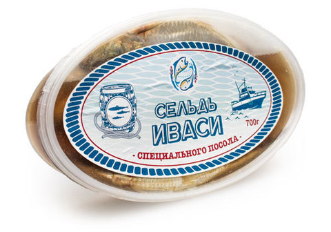 Сельдь Иваси специального посола, 700г