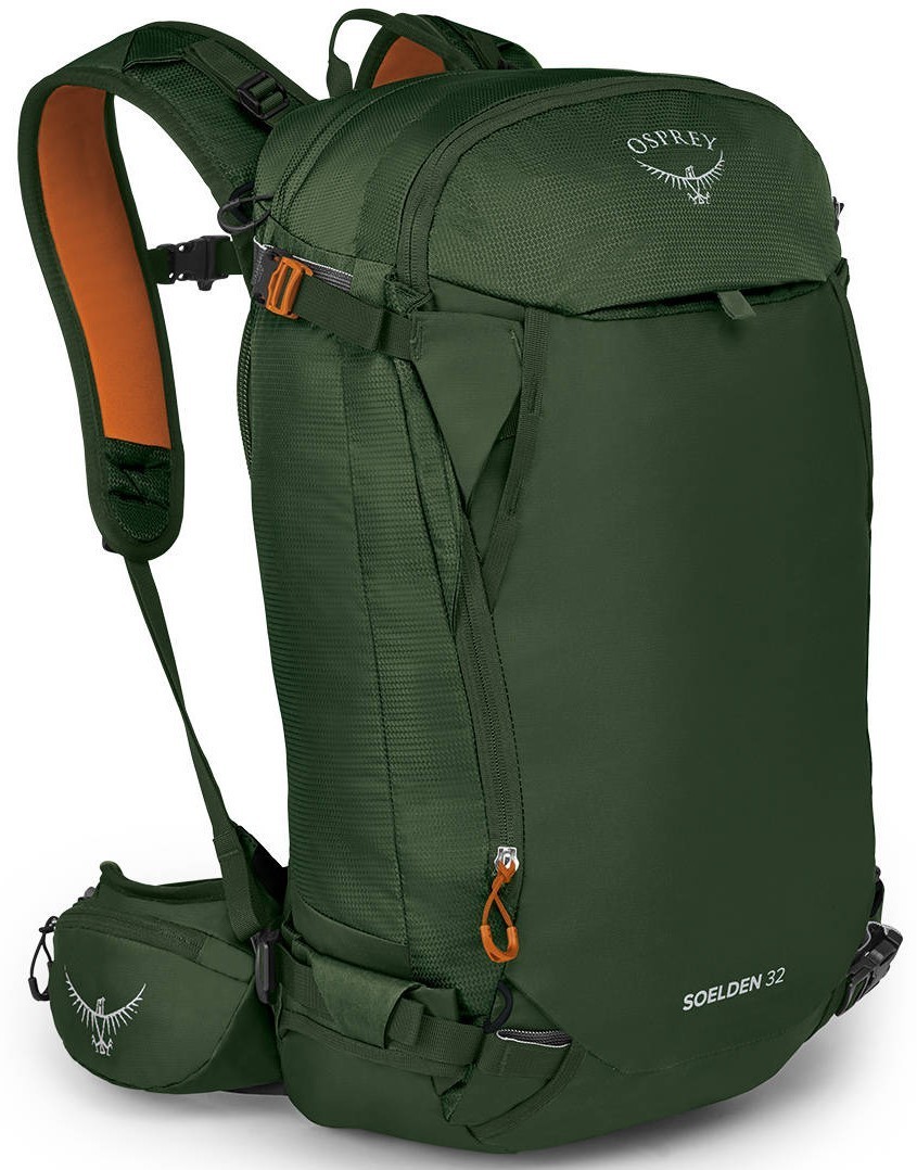 Рюкзаки для сноуборда Рюкзак Osprey Soelden 32 Dustmoss Green Soelden_32_F20_side_dustmossgreen_web.jpg