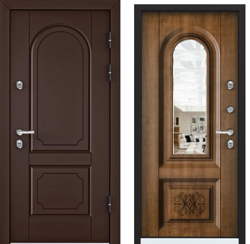 Входные двери Входная стальная дверь Torex Snegir 45 PP коричневый 8017 OS45-03 КТ дуб медовый generated_image-19.jpg