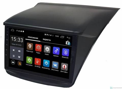 Штатная магнитола 4G/LTE Mitsubishi Pajero Sport 08-12 Android 7.1.1 Parafar PF220