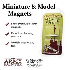 Army Painter Miniature & Model Magnets (2019) / Магниты для миниатюр и моделей
