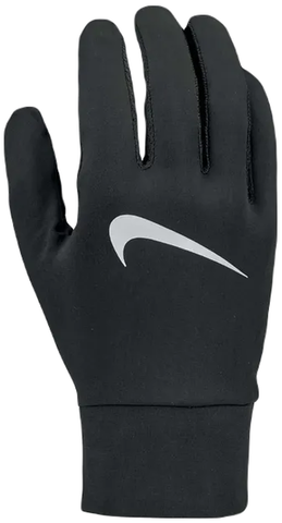 Перчатки спортивные Nike Dri-Fit Lightweight Gloves - black/black/silver