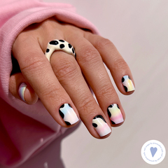 ПЛЕНКИ NAIL WRAPS RAINBOW COW