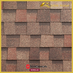 Гибкая черепица ТехноНиколь SHINGLAS Джаз Коррида 2м2 (Двухслойная)