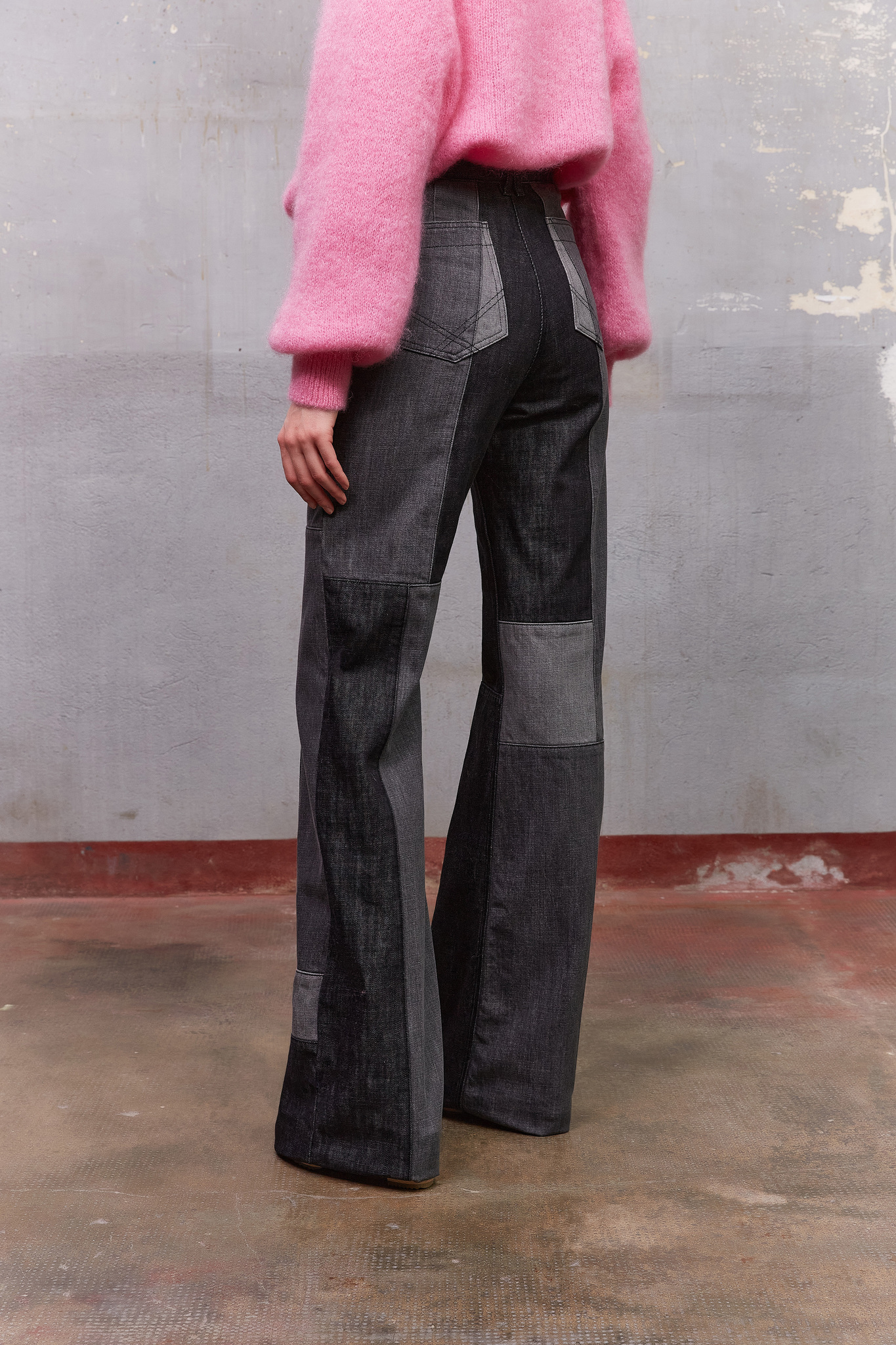 EDENE - Расклешенные джинсы с завышенной талией