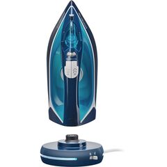 Утюг Polaris, PIR 2444K, 2400 Вт, керам, вер.отпар, сист самооч, мер ст, 1.8 м, син,бел