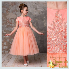 Платье нарядное девочке (9-12) 230215-GL109