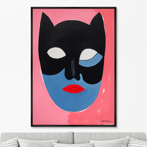 ArtNoMore - Репродукция картины на холсте The Mask collection, Та самая, 2024г.