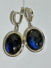 Лувуа  (серьги из серебра)