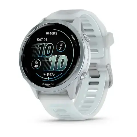 Forerunner 570 — 42 мм Whitestone/Cloud Blue