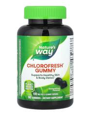 Nature's Way Chlorofresh®, жевательные мармеладки, фруктовый сад, 100 мг, 60 жевательных мармеладок (50 мг в каждой жевательной мармеладке)