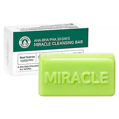 Some By Mi Мыло с кислотами для проблемной кожи - AHA-BHA-PHA 30 days miracle cleansing bar, 100г