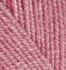 ALIZE "SUPERLANA MIDI", 25% Шерсть, 75% Акрил, 100 гр, 170 м, 204 тёмная пудра