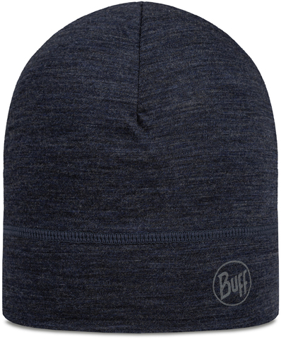 Картинка шапка-бини Buff Hat Wool Lightweight Night Blue - 1