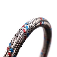 АКВАЛЮКС Гибкая подводка для воды ВР 1/2" х ВР 1/2", длина 60 см (BZN60)