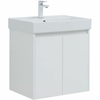 Aquanet 302523 Тумба с раковиной Nova Lite 60 2 дв. цв. бел. глянец (302523)