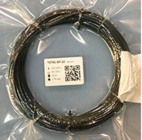 Пластик для 3D-принтера Filamentarno Total GF-10 черный (50 м)