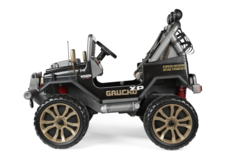 Jeep Peg Perego Gaucho XP с прицепом