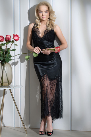 Сорочка Anetta 7258 чёрный Mia-Amore