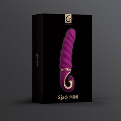 Gvibe Gjack Mini - Анатомический витой вибратор, 19х3.5 см