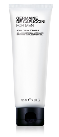 GERMAINE DE CAPUCCINI For Men Aqua Clean Formula Gel Аква-гель для очищения кожи для мужчин 125 мл