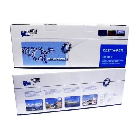 Картридж CE271A для HP Color LJ CP 5525  (650A) (R) голубой (13K) UNITON Premium