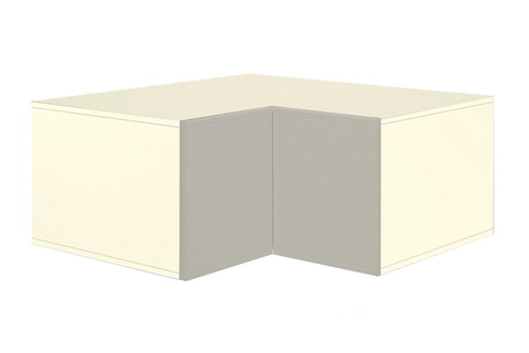 RockBerry ШУГП-900 Н384 шкаф верхний горизонтальный угловой