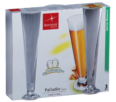 Набор из 3 бокалов для пива «Palladio», 390 мл, фото 2