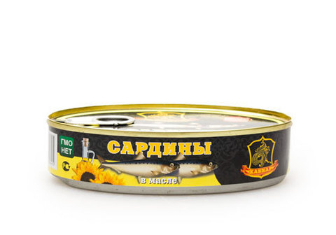 Сардины в масле "Хавиар", 210г