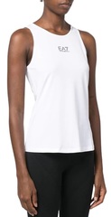 Топ теннисный EA7 Women Jersey Tank - white